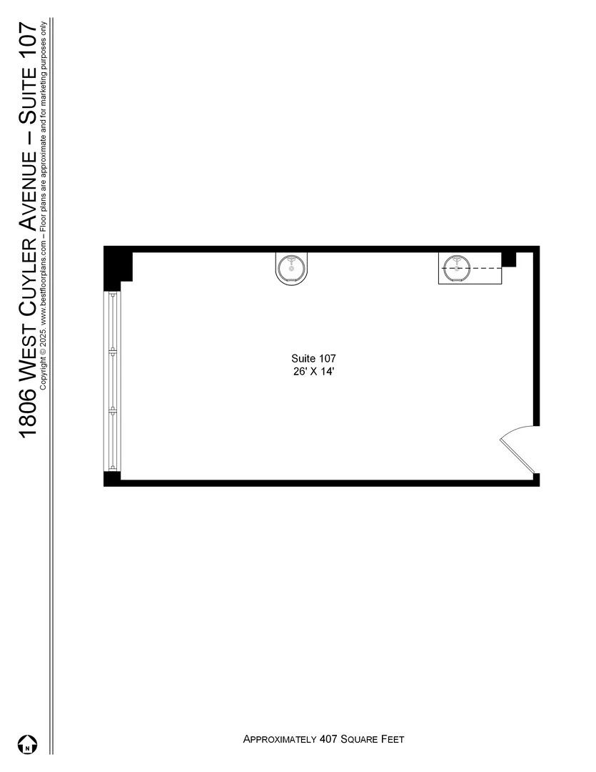 1806 W Cuyler Avenue 107 IL