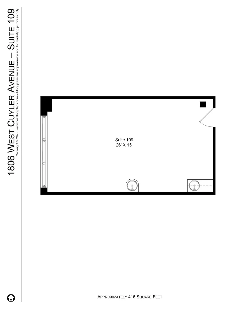 1806 W Cuyler Avenue 109 IL