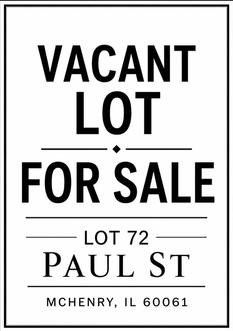 Lot 72 Paul Street IL