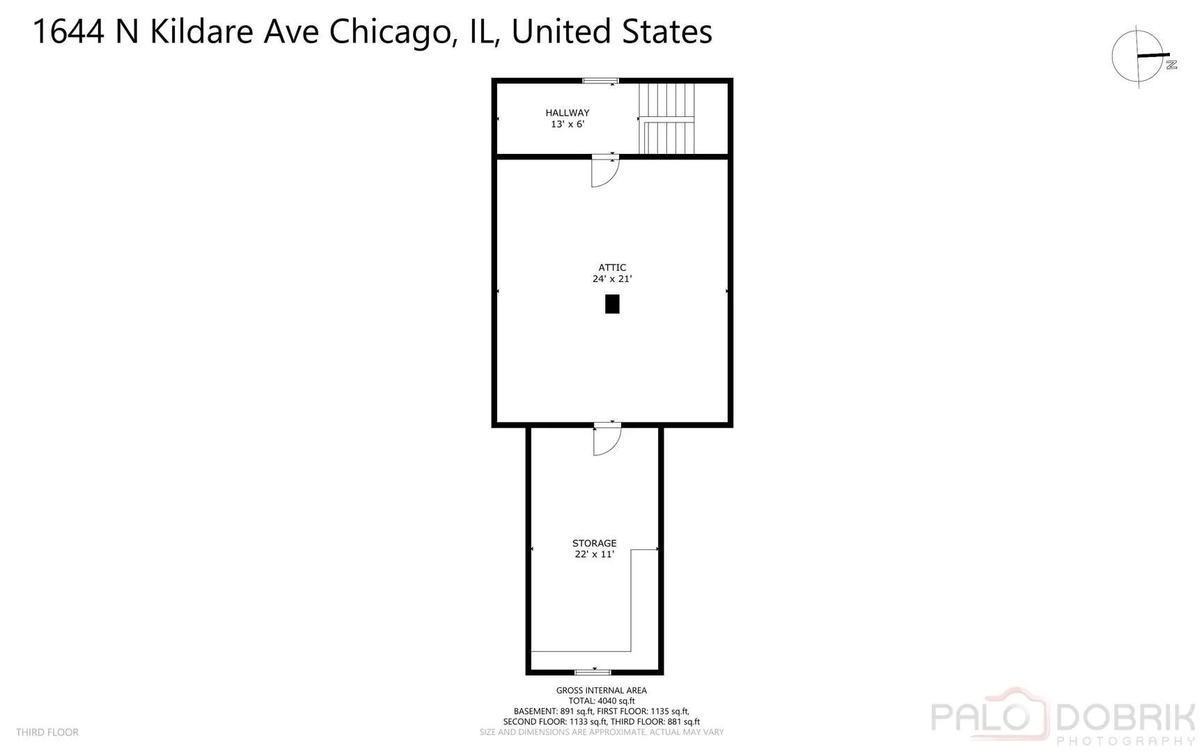 1644 N KILDARE Avenue IL