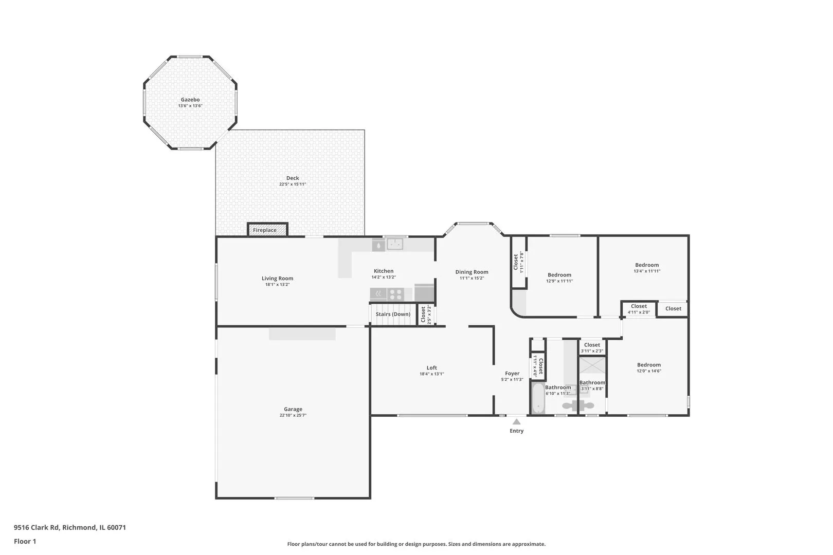 9516 N Clark Road IL