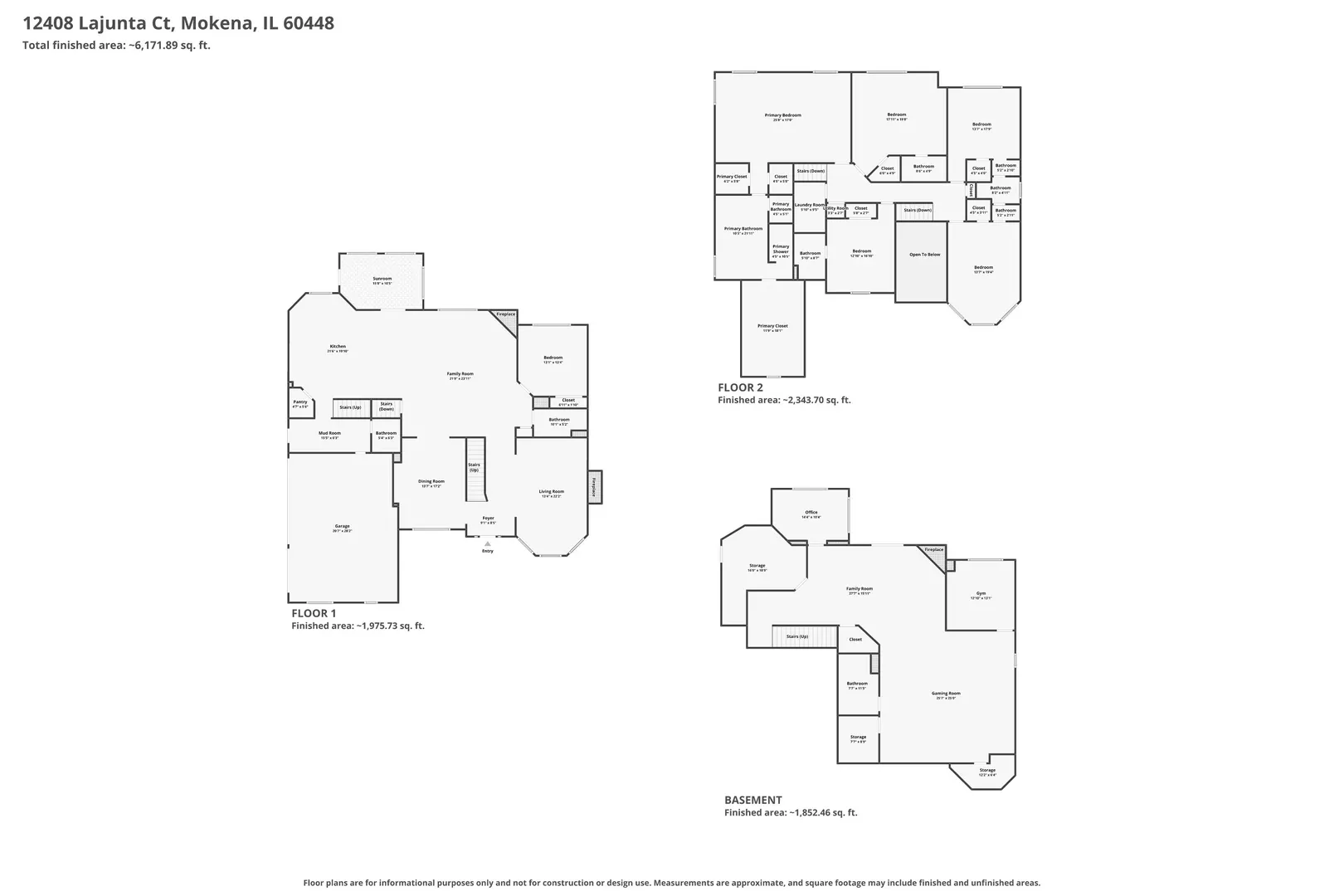 12408 Lajunta Court IL