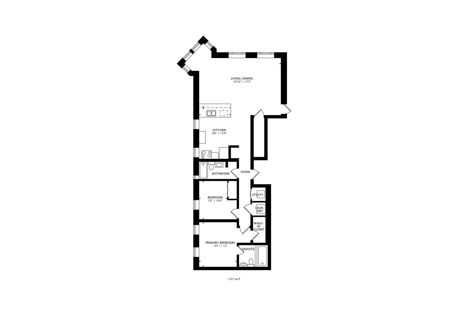 1700 W Cermak Road IL #2F