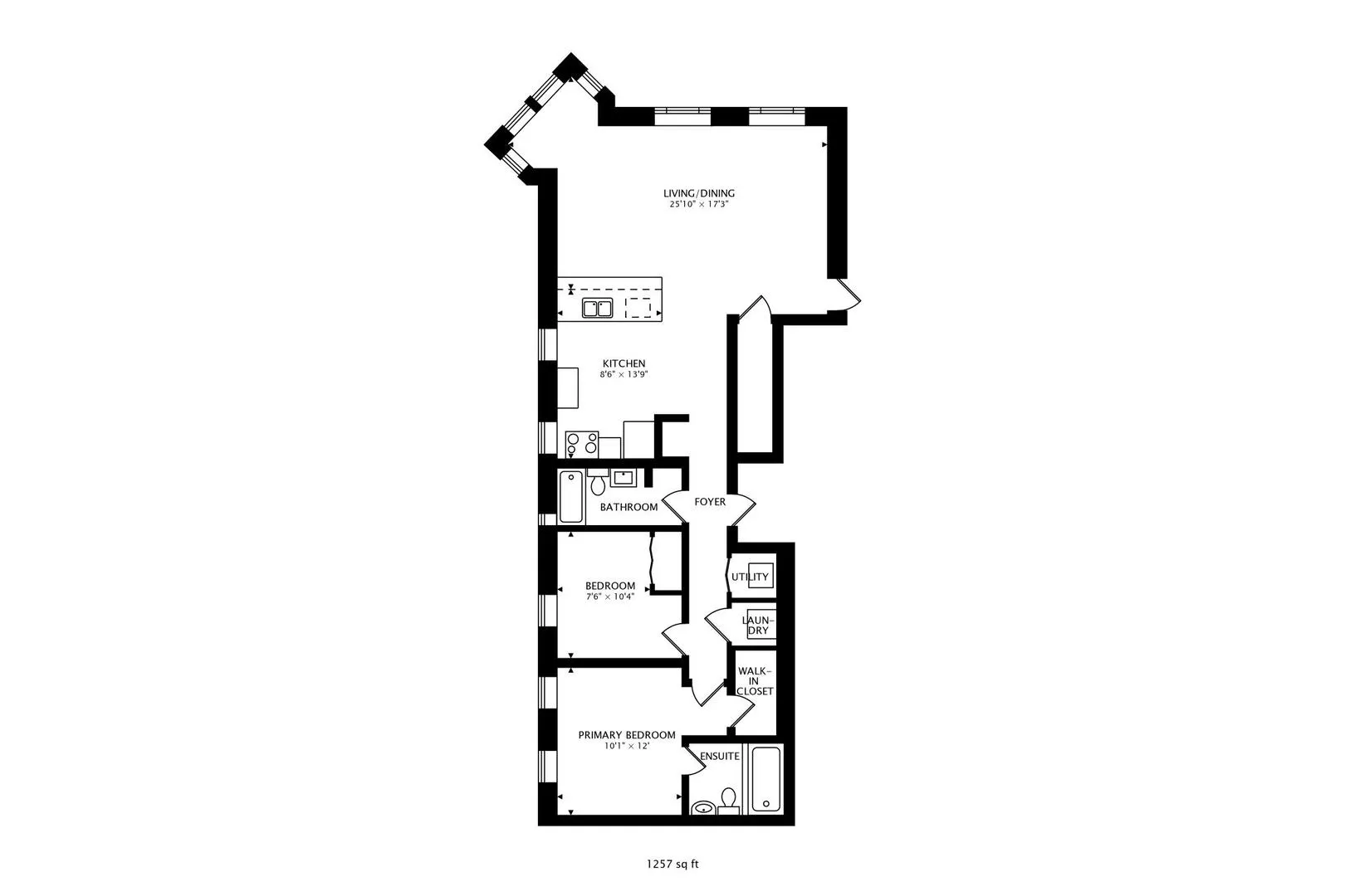 1700 W Cermak Road IL #2F