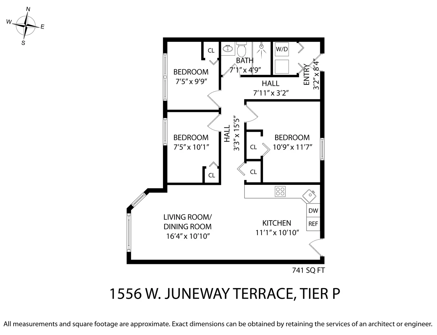 1556 W Juneway Terrace IL #2P