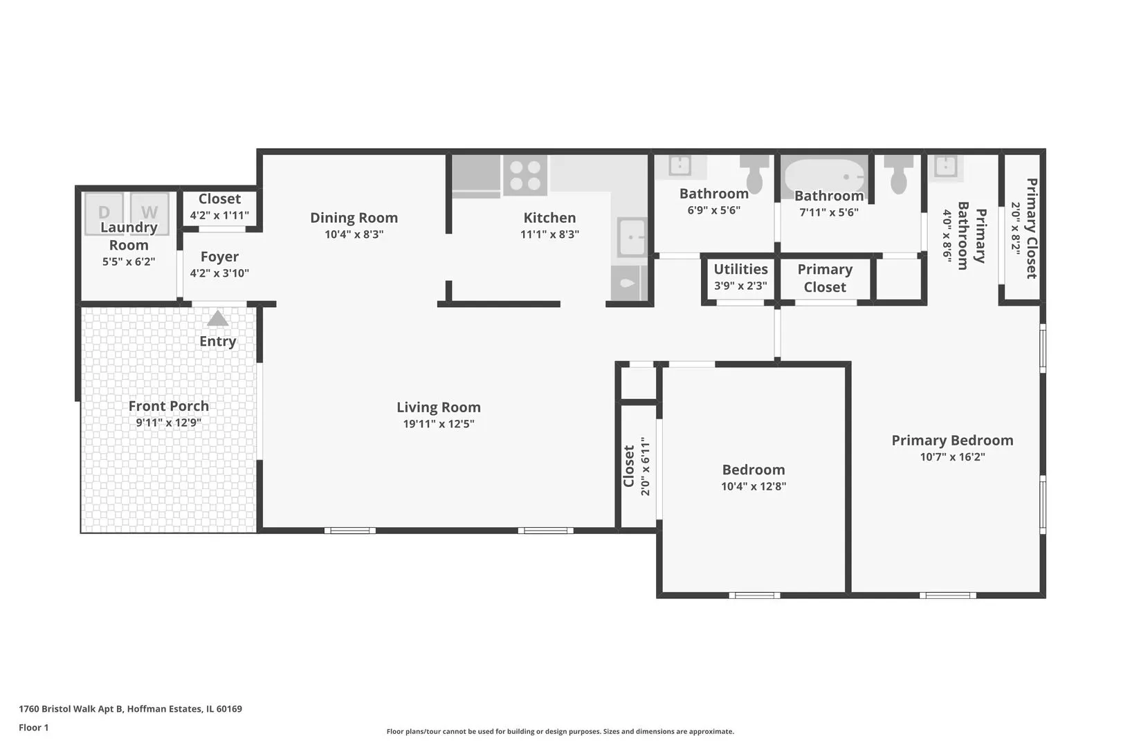 1760 BRISTOL Walk IL #B