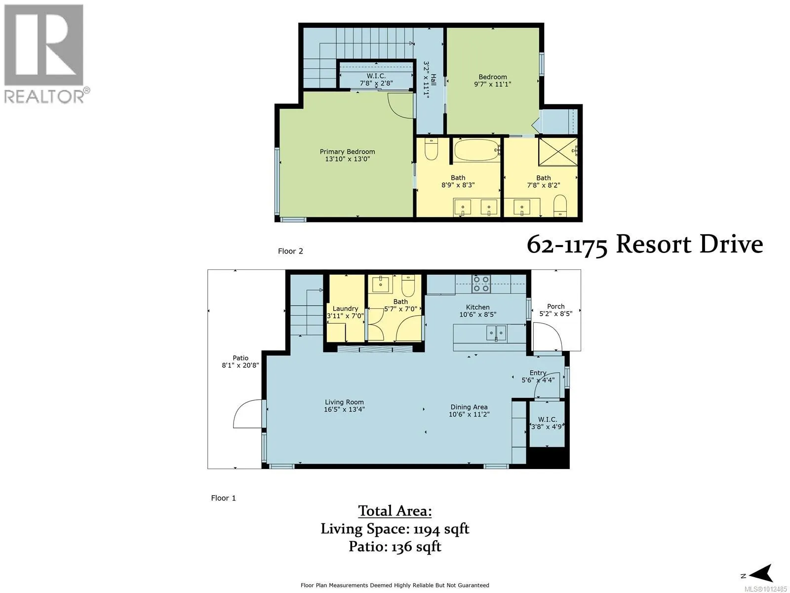 62 1175 Resort Dr