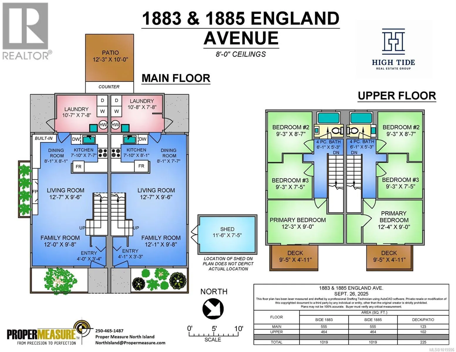1883 & 1885 England Ave