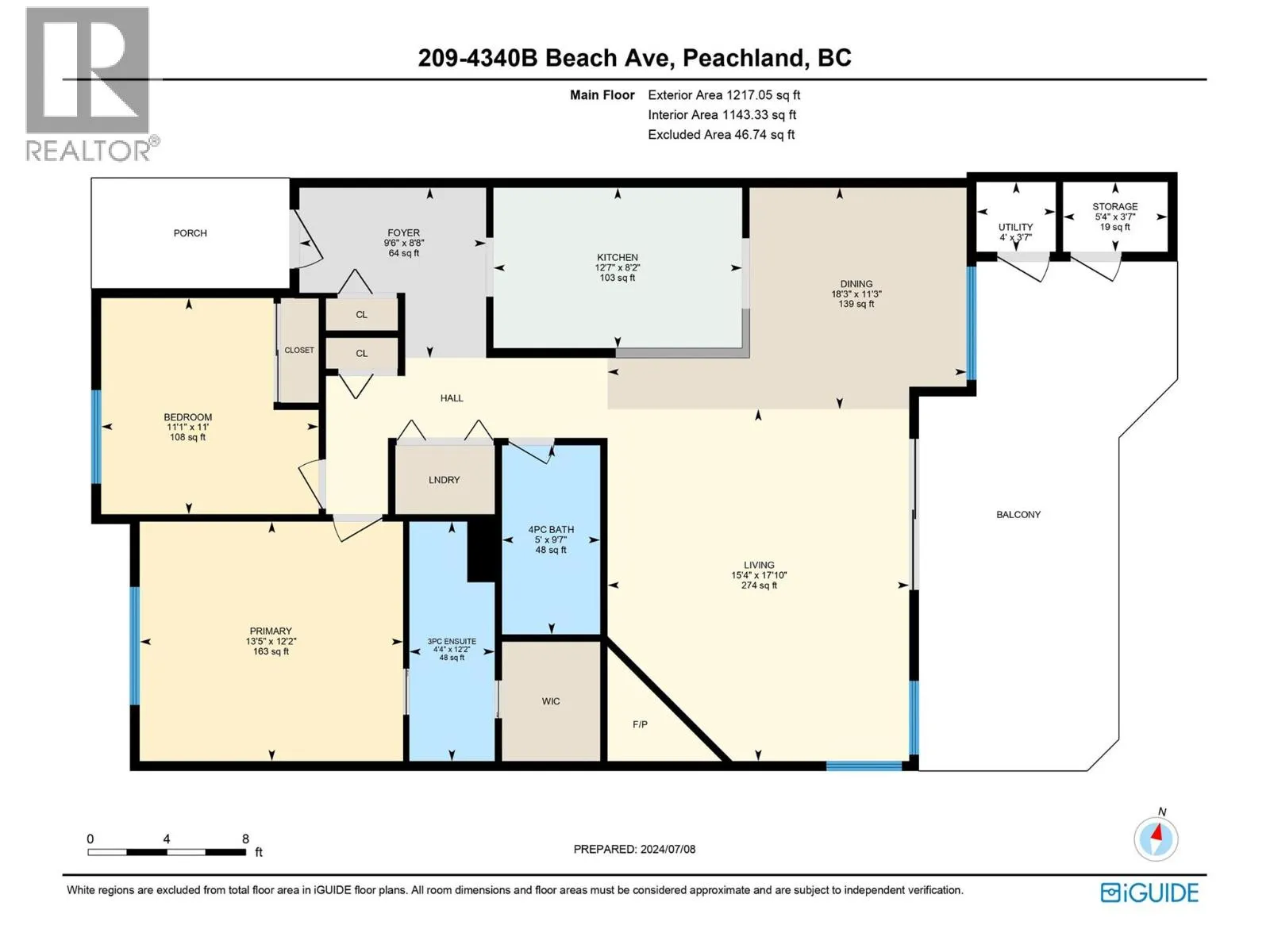 4340B Beach Avenue Unit# 209