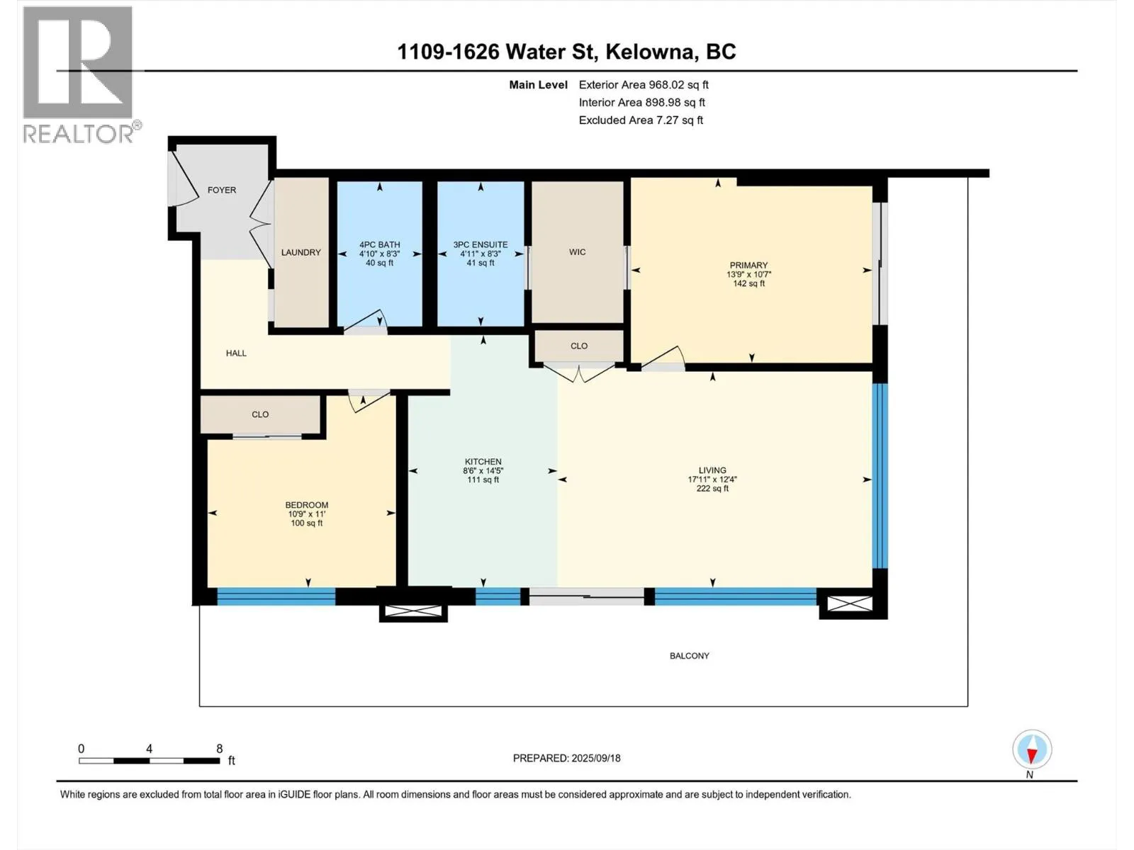 1626 Water Street Unit# 1109