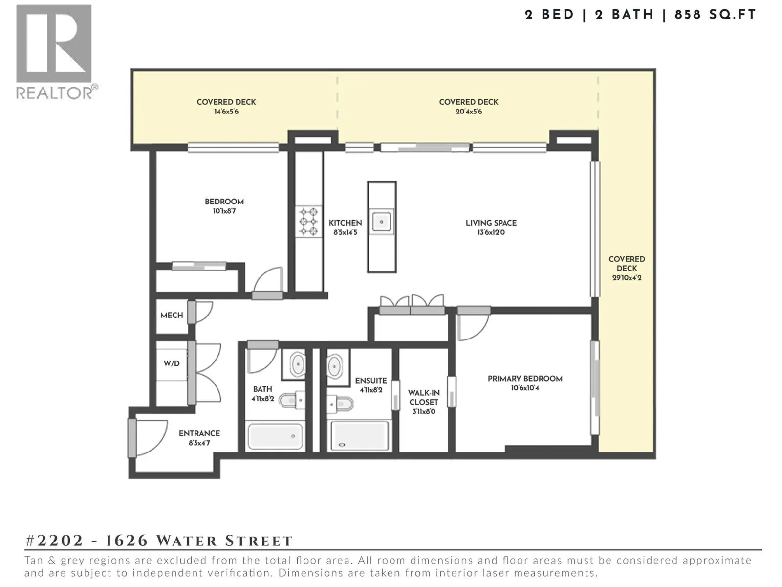 1626 Water Street Unit# 2202