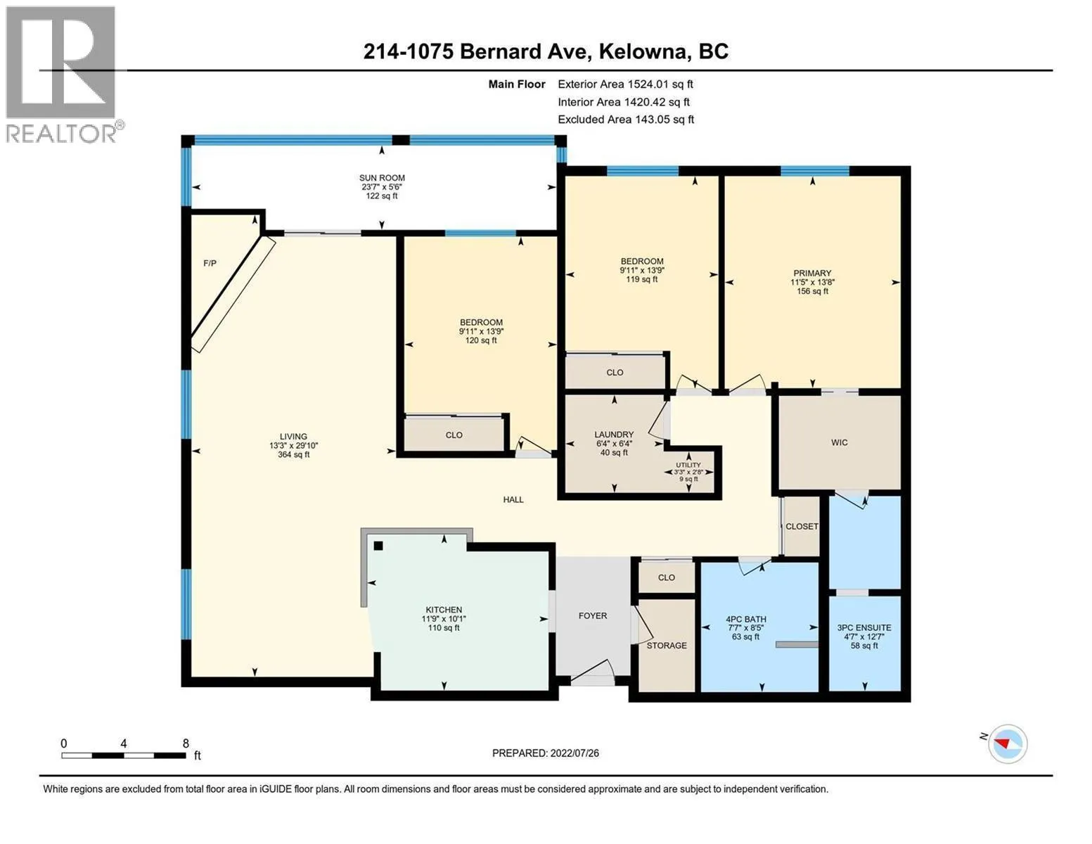 1075 Bernard Avenue Unit# 214