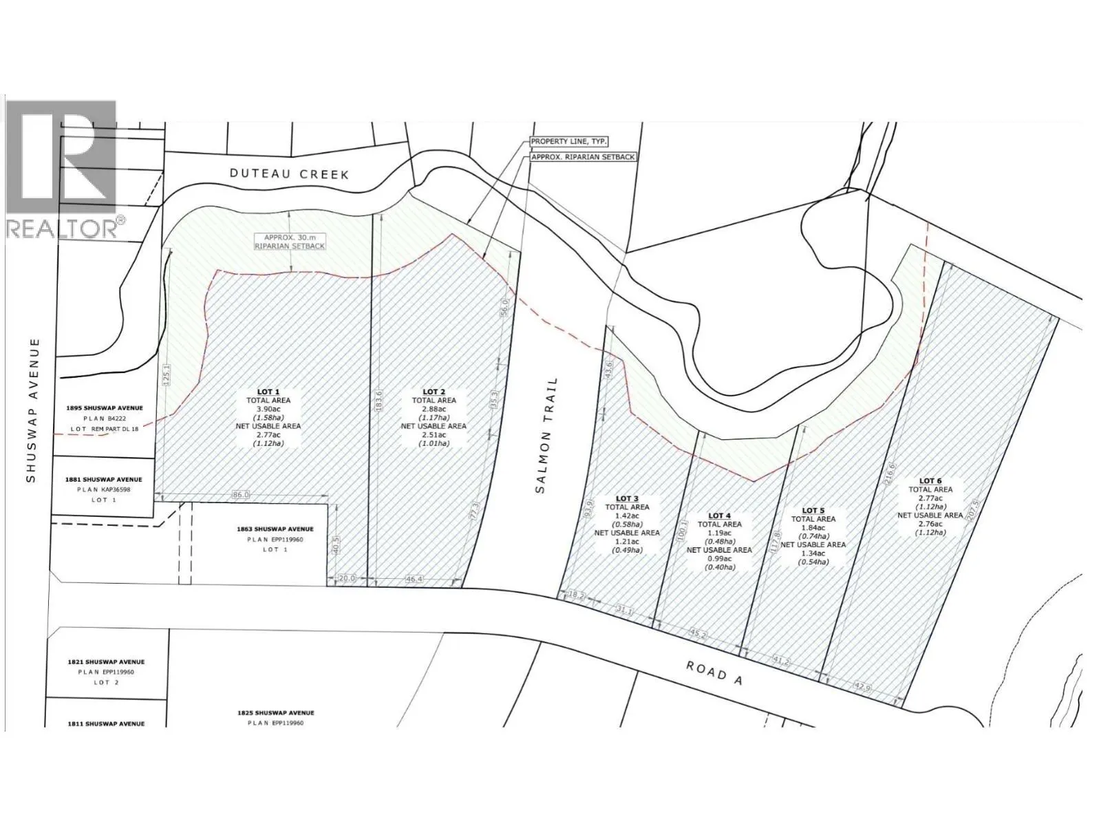 1837 Shuswap Avenue Unit# Lot 2/3/4/5/6