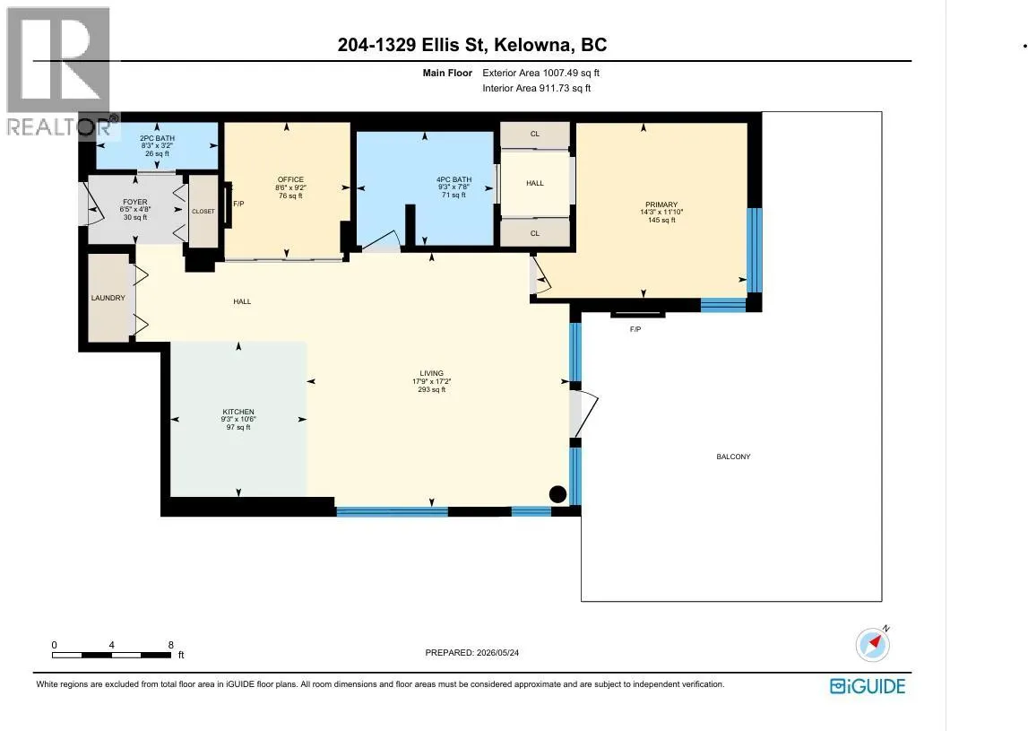 1329 Ellis Street Unit# 204