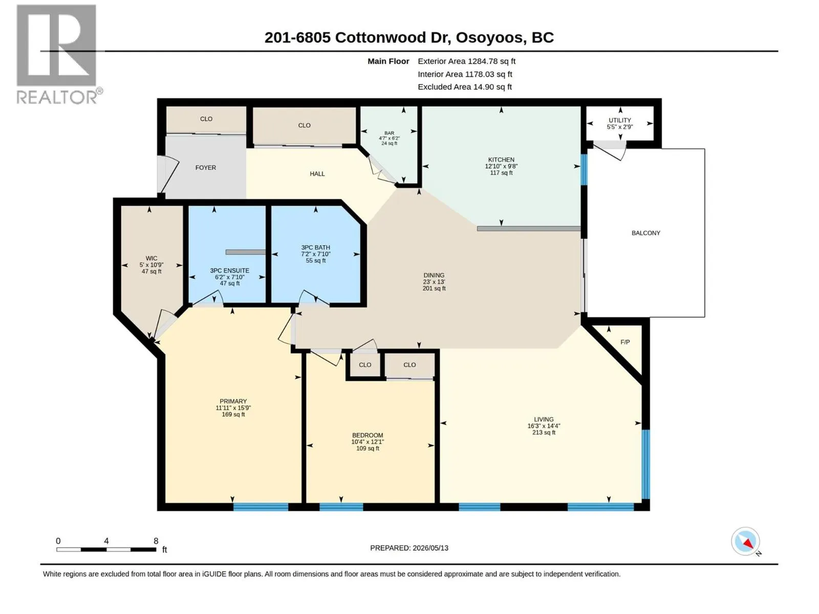 6805 COTTONWOOD Drive Unit# 201