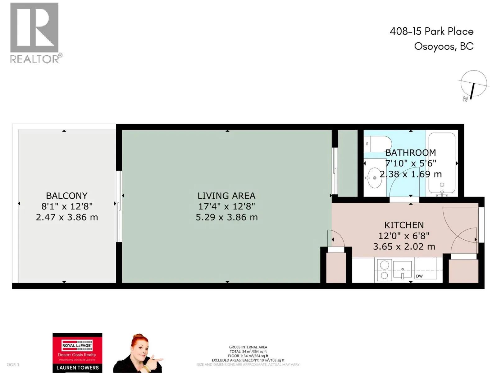 15 Park Place Unit# 408