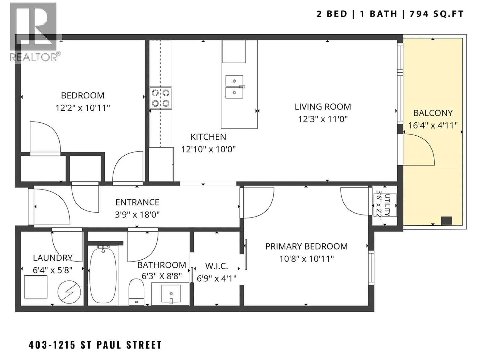 1215 St. Paul Street Unit# 403