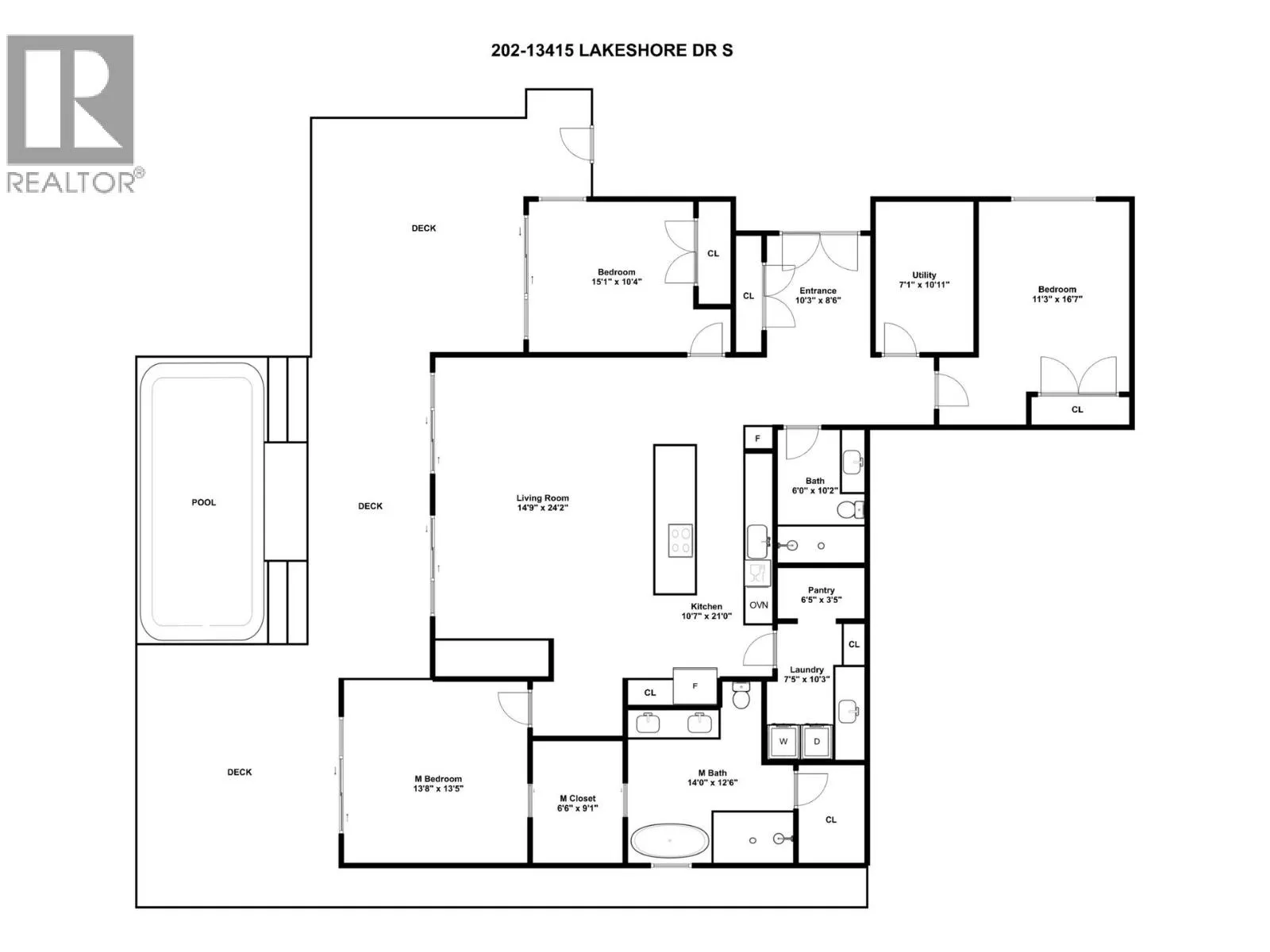 13415 Lakeshore Drive S Unit# 202