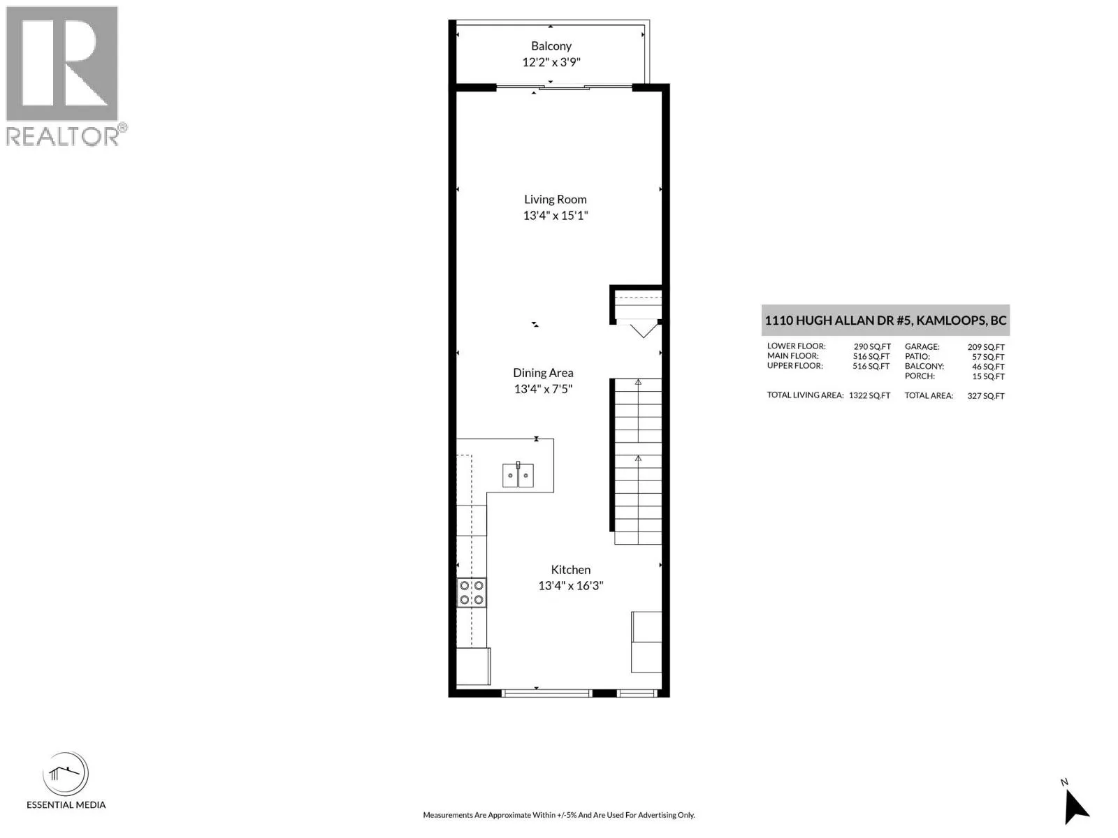 1110 HUGH ALLAN Drive Unit# 5