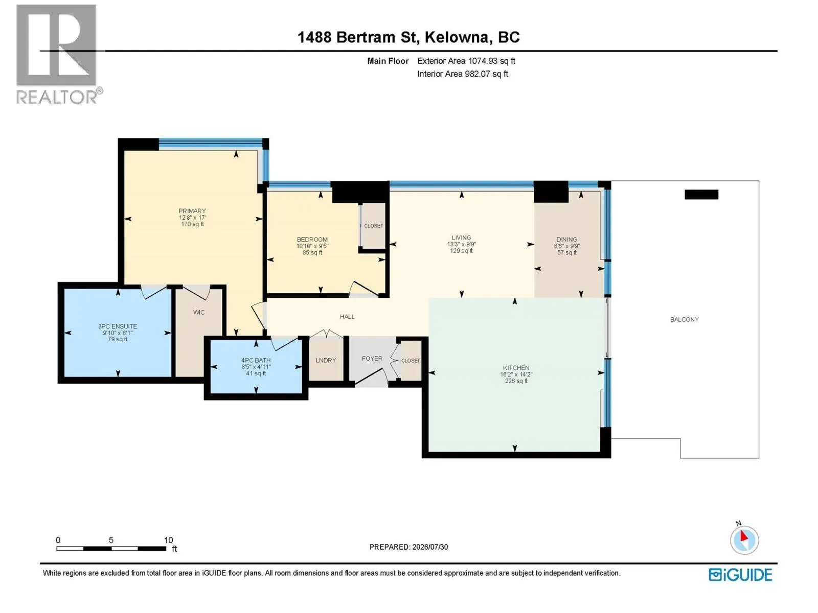 1488 Bertram Street Unit# 3202