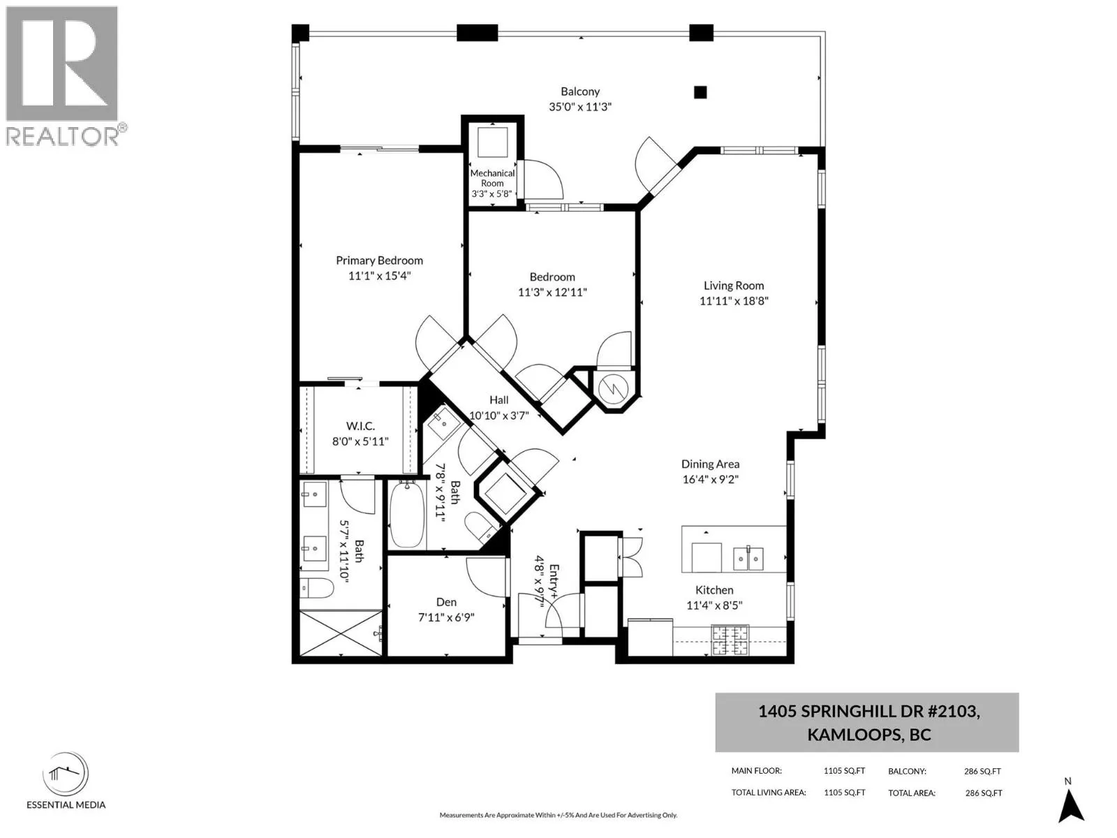 1405 SPRINGHILL Drive Unit# 2103