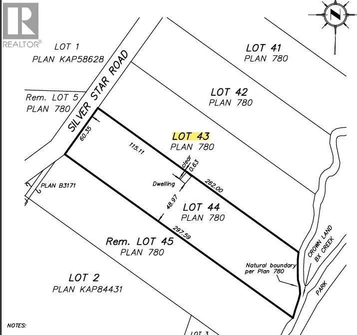 Lot 43 Silver Star Road
