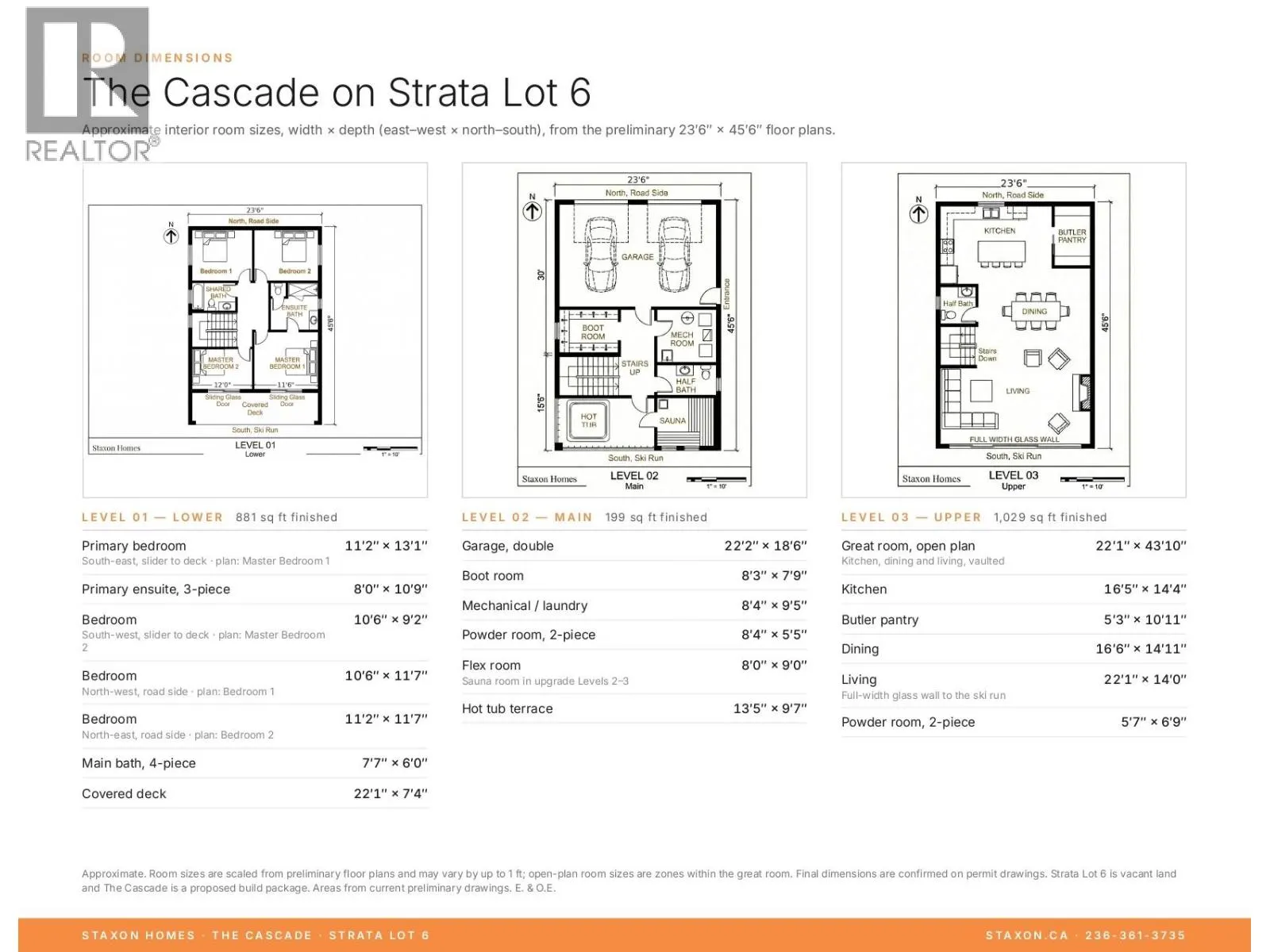8 Monashee Way Lot# SL6
