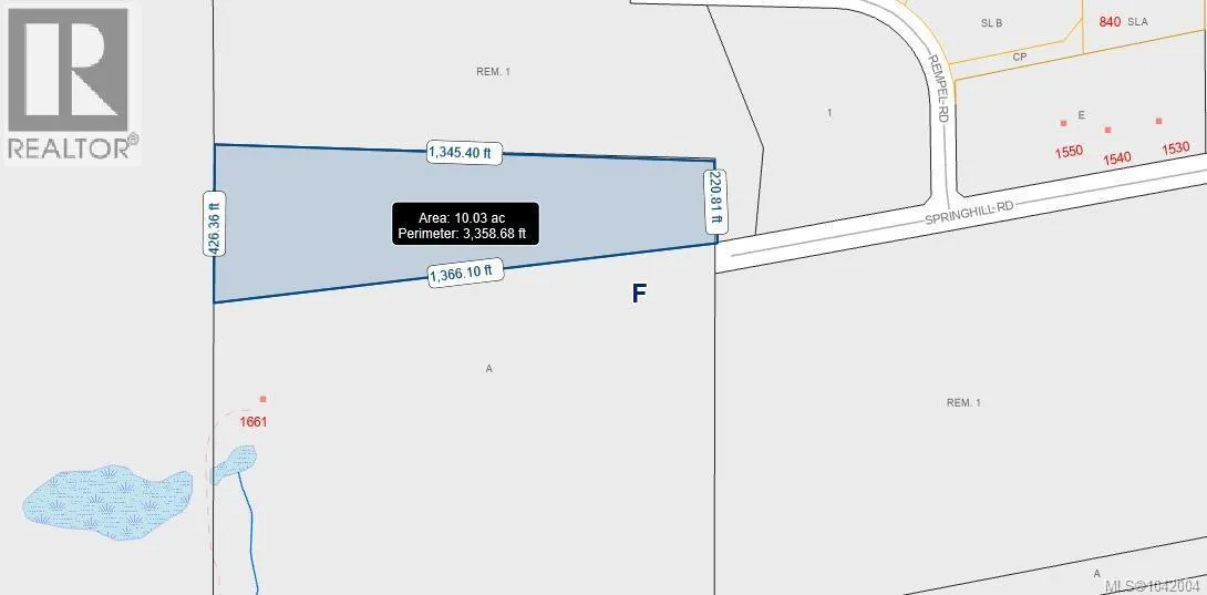 Lot 1 Springhill Rd