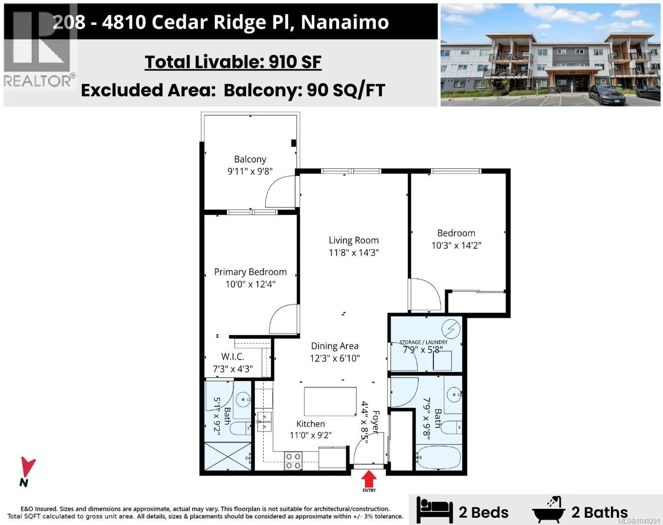 208 4810 Cedar Ridge Pl