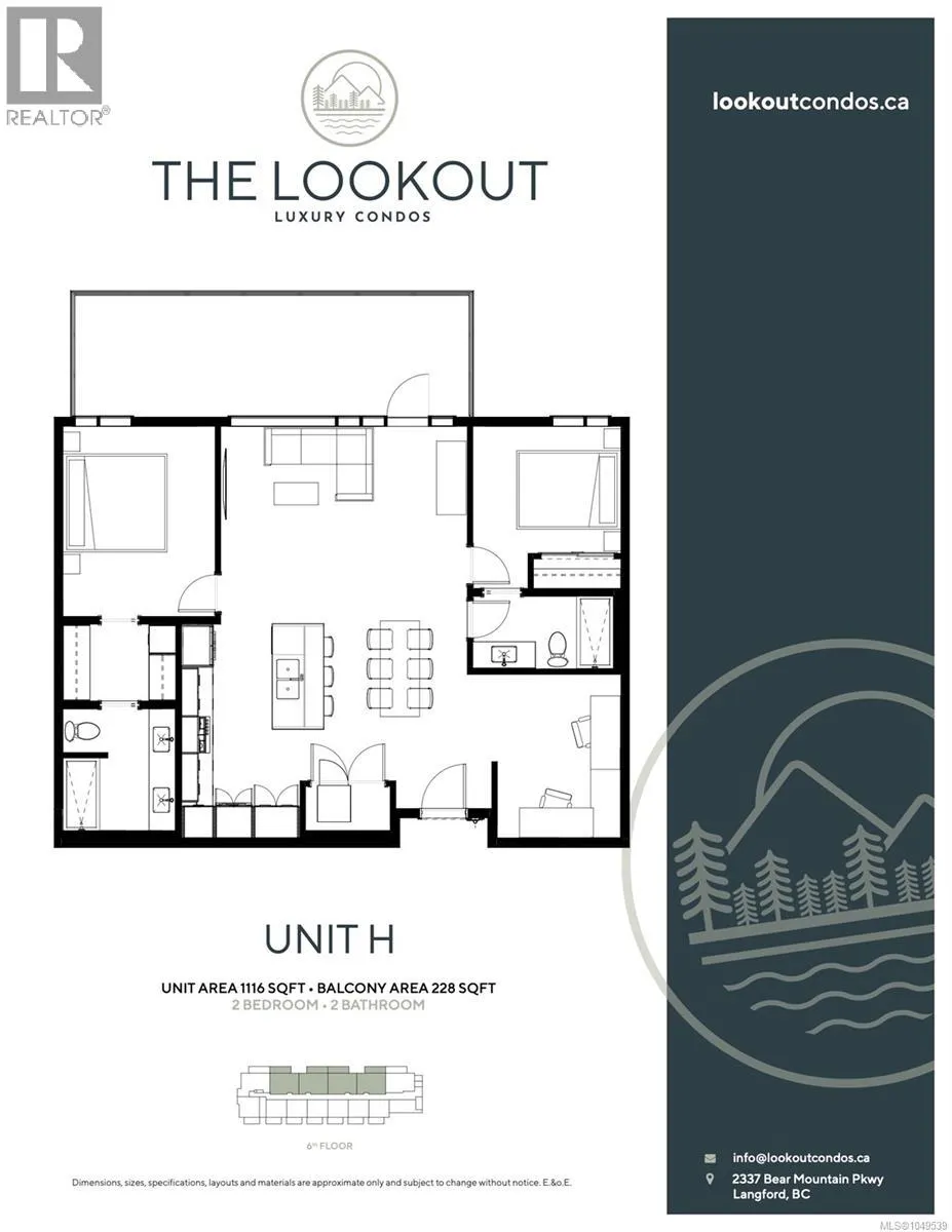 606 2341 Bear Mountain Pkwy