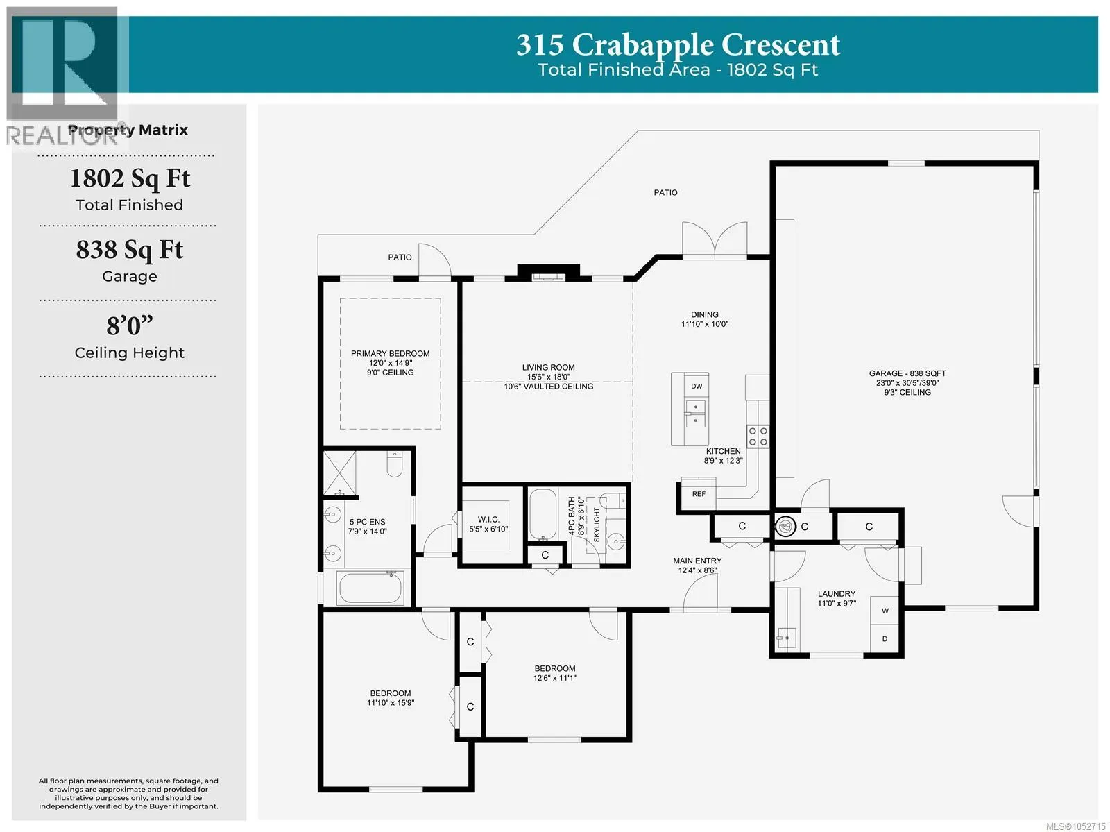315 Crabapple Cres