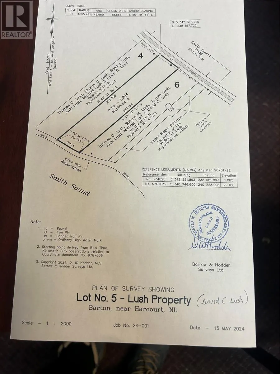 Lot # 05 SMITH SOUND Road