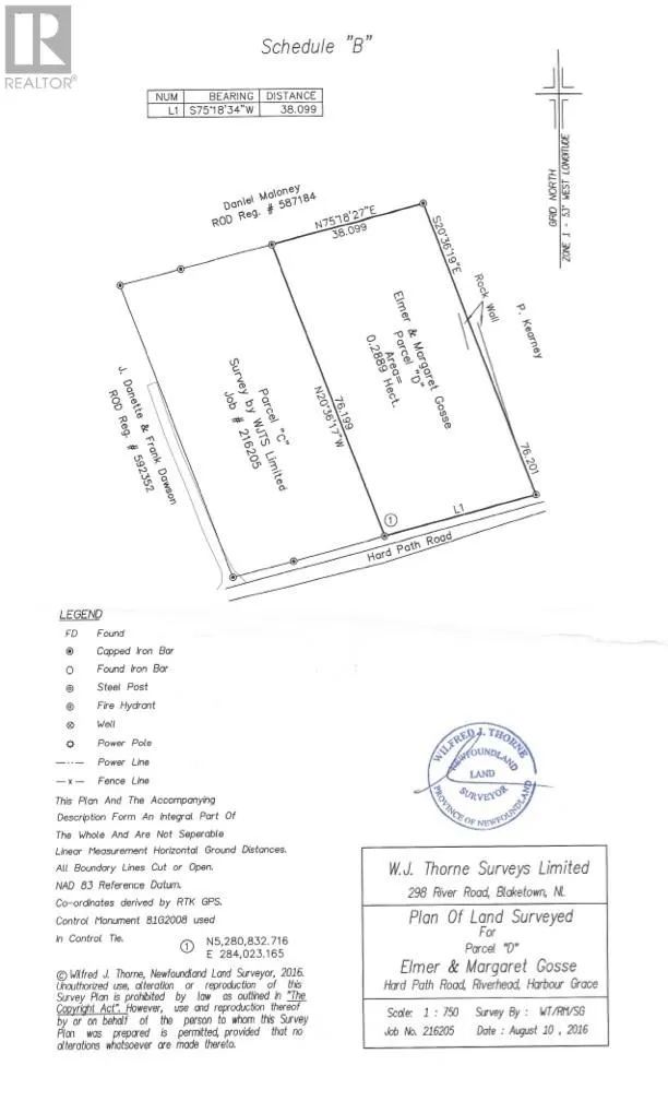 Parcel D Hard Path Road