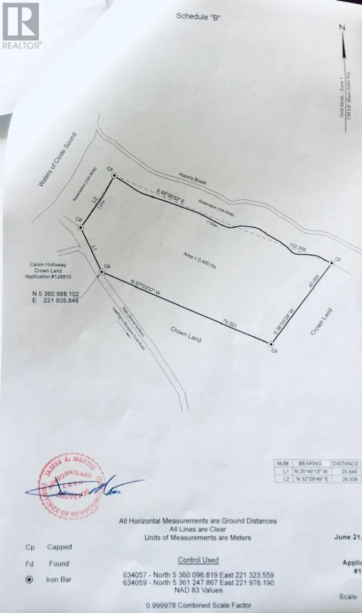 0 BUNYAN'S COVE Road