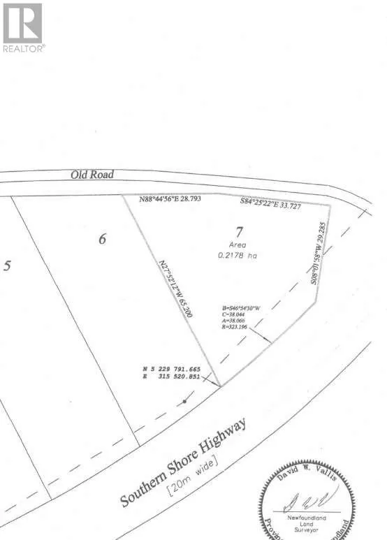 Lot 7 (Old) Southern Shore Highway