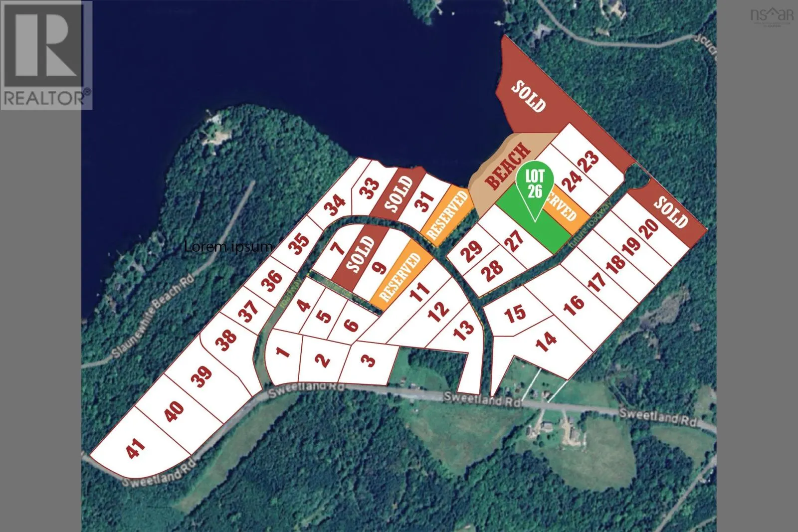 LOT 26 SWEETLAND Road