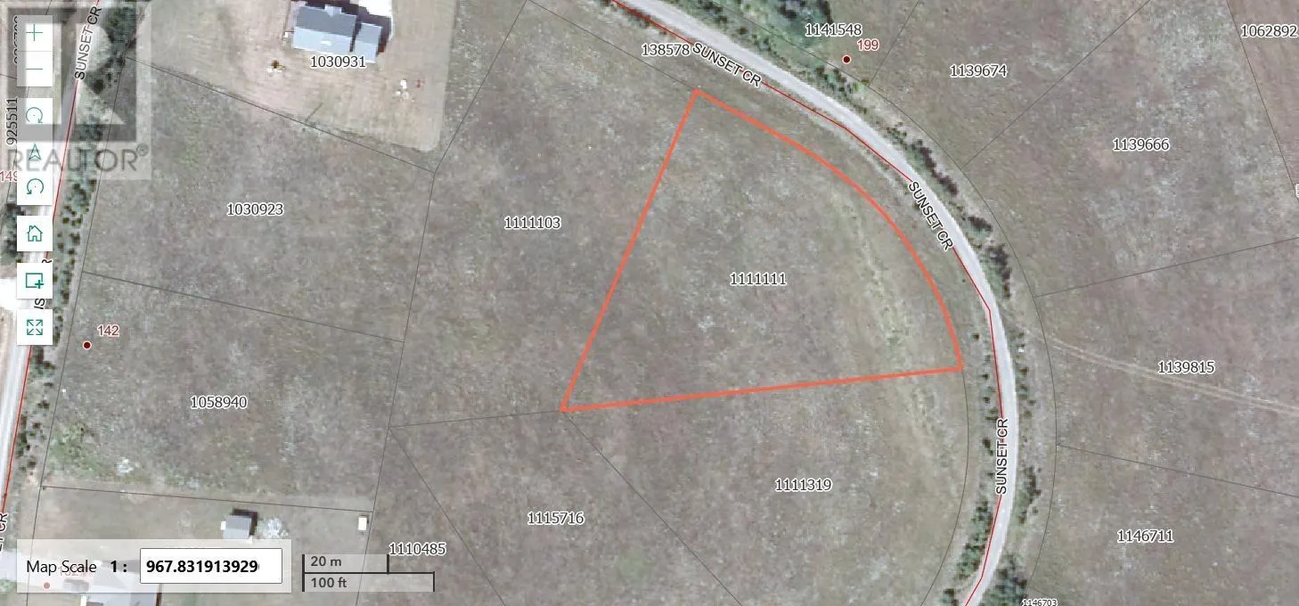 Lot Sunset Crescent|PID- 1111111