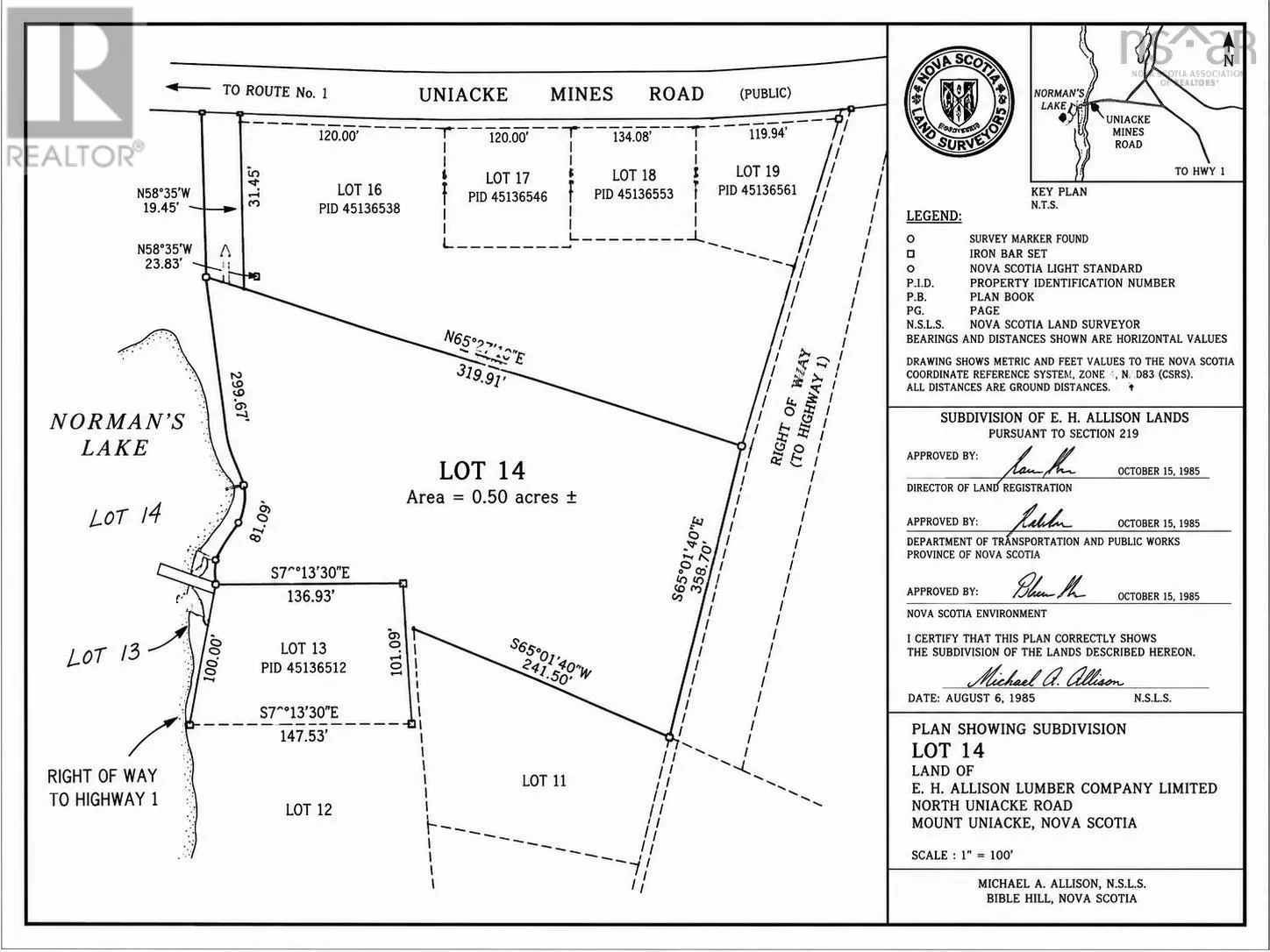 Lot 14 & Lot B North Uniacke Lake Road