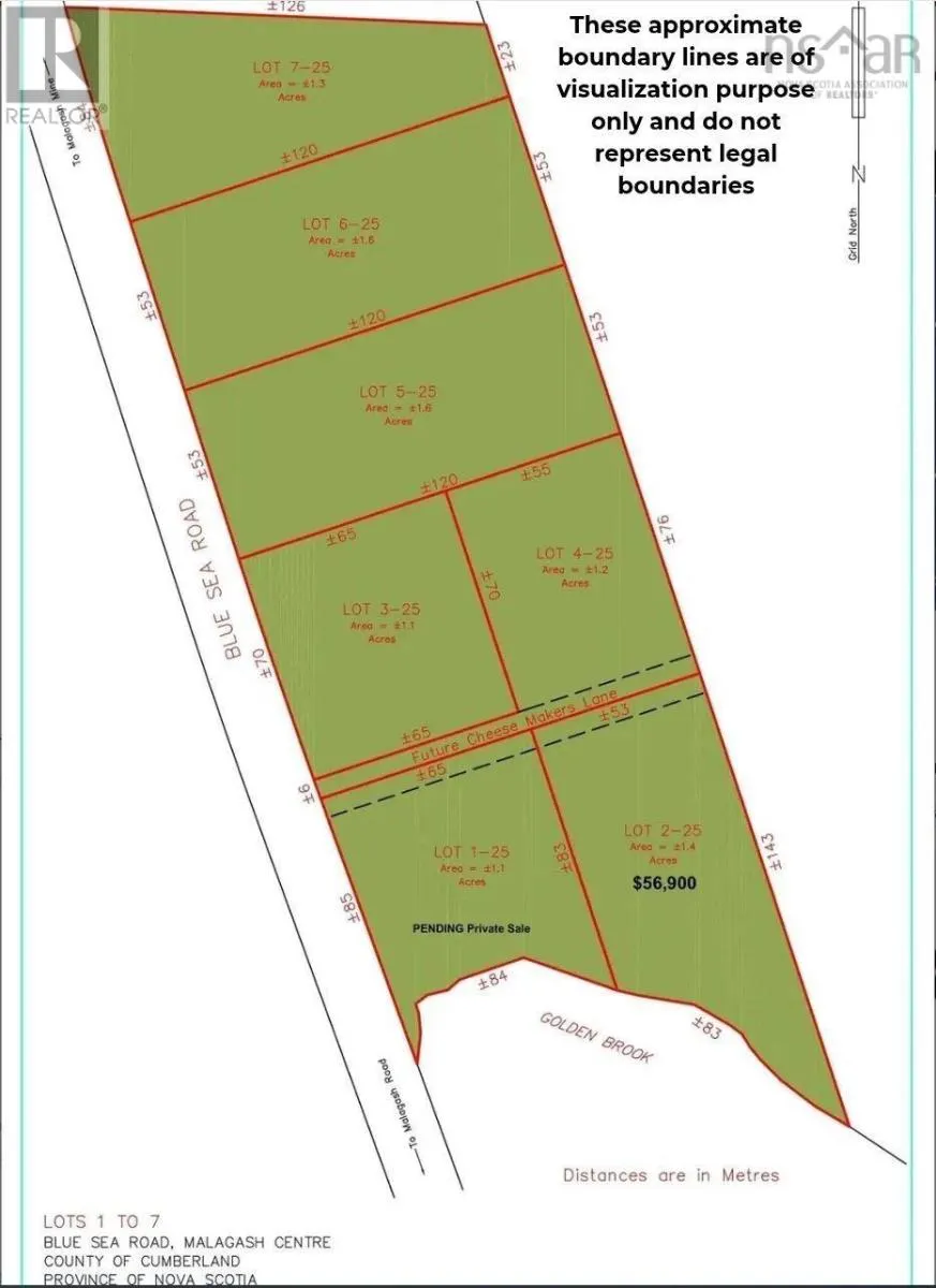 LOT 2-25 BLUE SEA Road