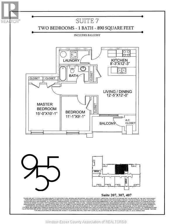 955 OUELLETTE AVENUE Unit# 207
