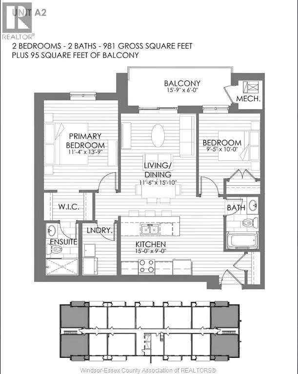 11646 TECUMSEH ROAD East Unit# A2
