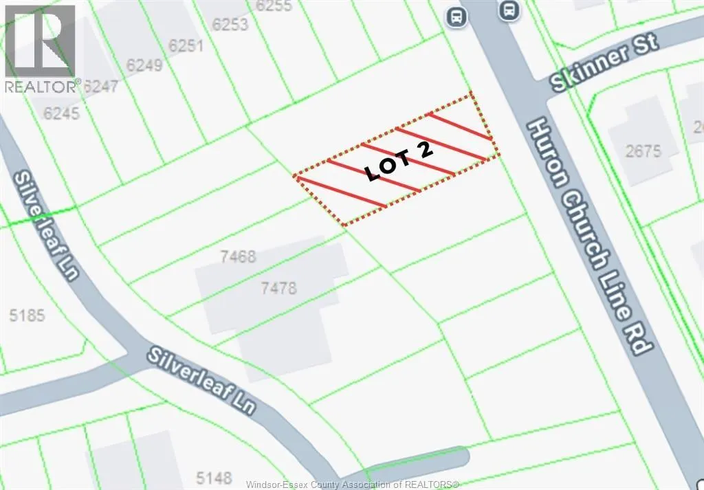 V/L Huron Church Line ROAD Unit# Lot #2