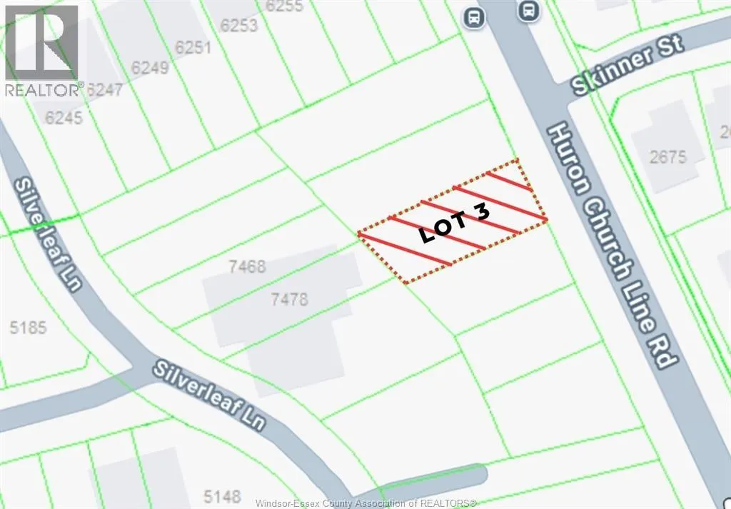 V/L Huron Church Line ROAD Unit# LOT #3