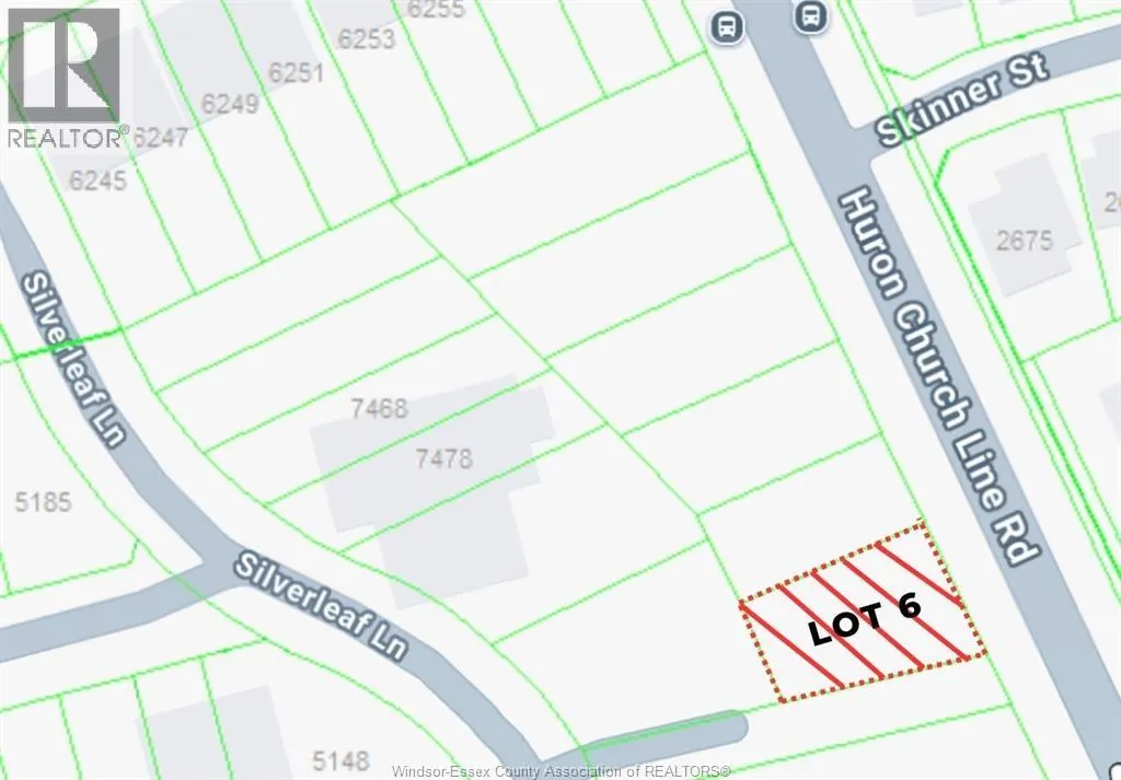 V/L Huron Church Line ROAD Unit# LOT #6