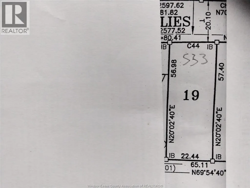 V/L PALLIES Unit# LOT 19