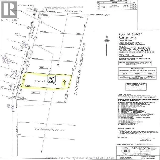 V/L EAST RUSCOM RIVER Unit# MIDDLE LOT