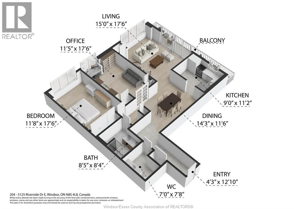 5125 Riverside DRIVE East Unit# 204