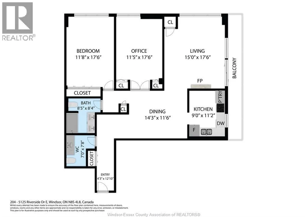 5125 Riverside DRIVE East Unit# 204