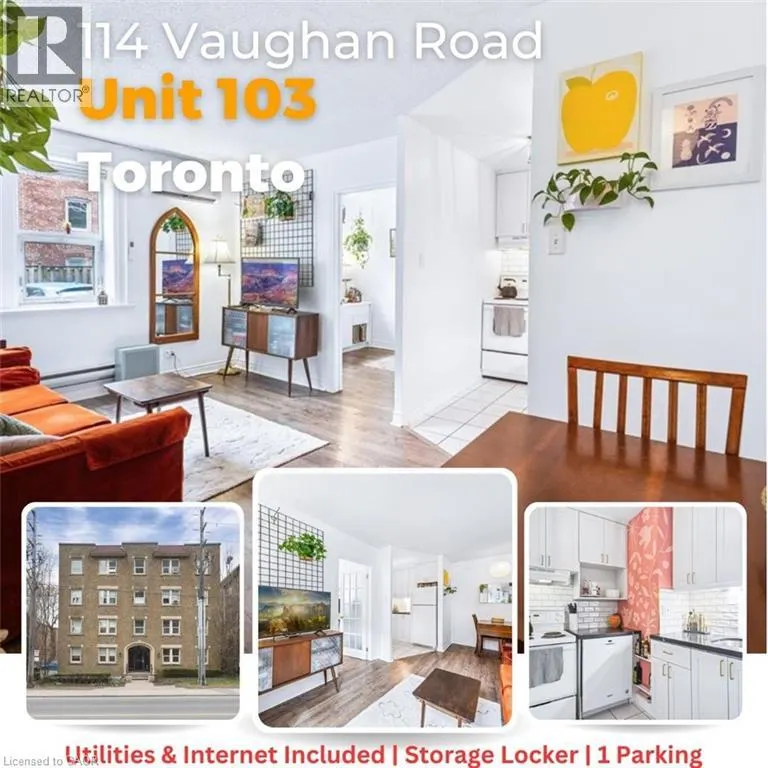 114 VAUGHAN Road Unit# 103, #103