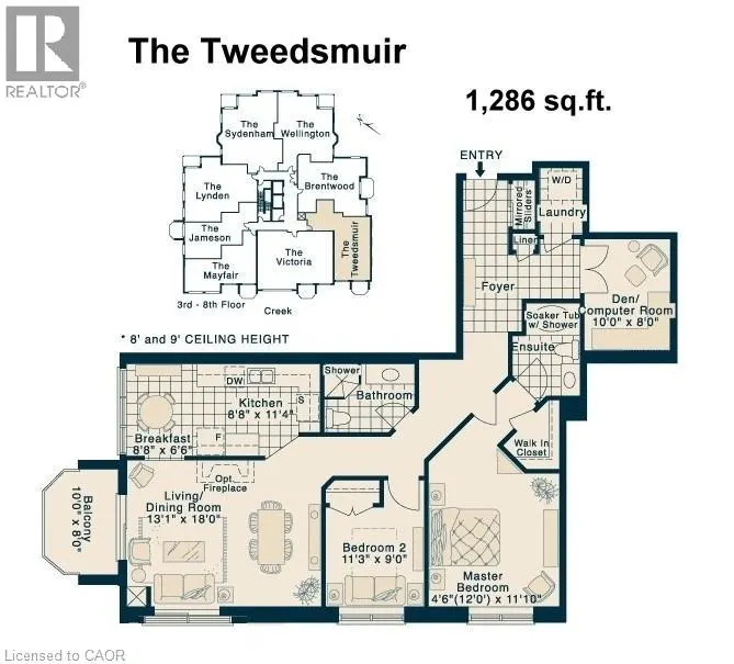 2000 CREEKSIDE Drive Unit# 805, #805